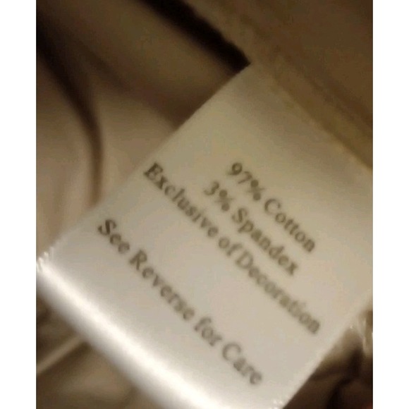 Luciano Dante Utility Jacket Full Zip Pockets Beige Women's Size Large - Picture 5 of 5